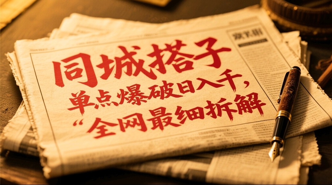 同城搭子群19.9单点爆破日入千，搭子组局月入万，全网最细拆解智小邦项目网-专注分享网络创业项目落地实操课程 – 全网首发_高质量创业项目输出智小邦项目网